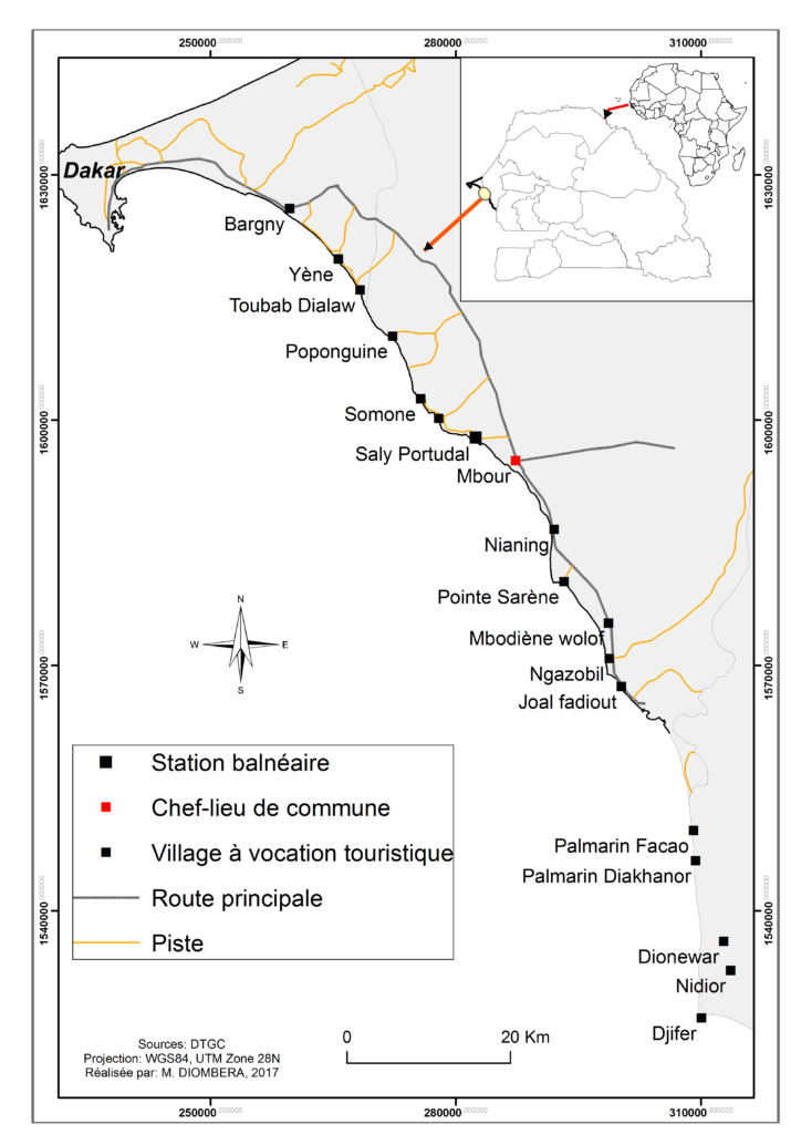 Situation de Saly au Sénégal